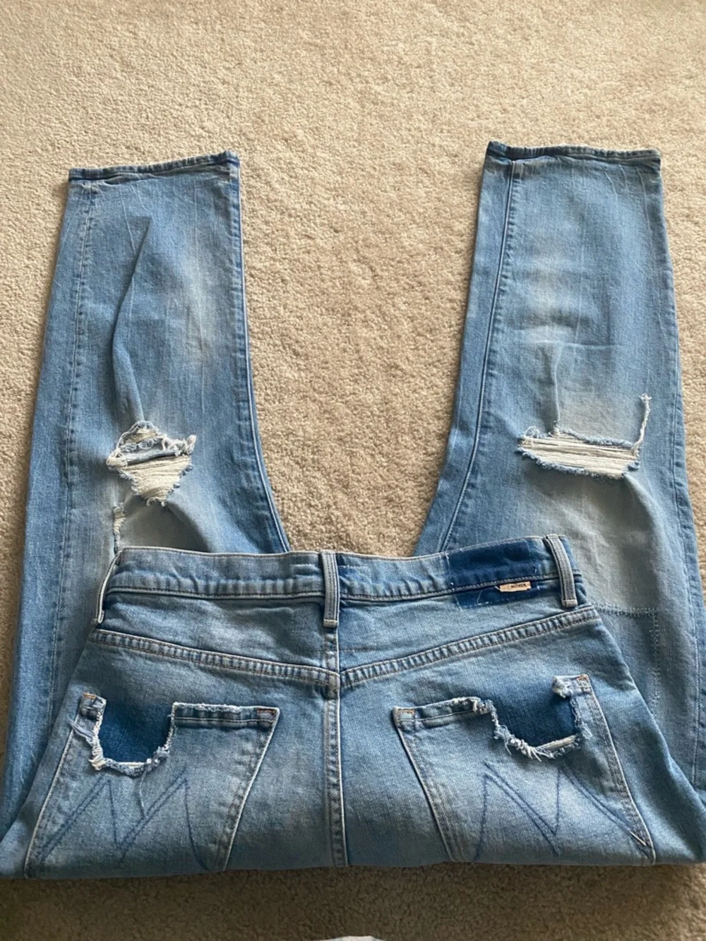 Mother jeans the snapped ditched flood size 28 - Picture 8 of 9